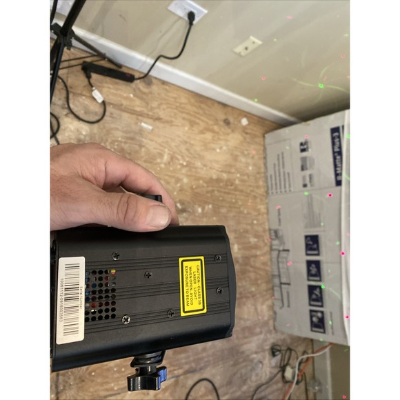 Chauvet MINLASRRG Min Laser RG Red Green Laser with IRC6 Black Tested Working - Picture 7 of 16